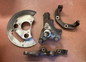 Used LH Spindle 79-93 Dodge D200 / 250; 82-93 D350 with 3300 # axle.