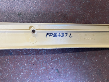 Tan LH Over the Door Molding Fitting 1981-93 Dodge Pickups and Ramchargers
