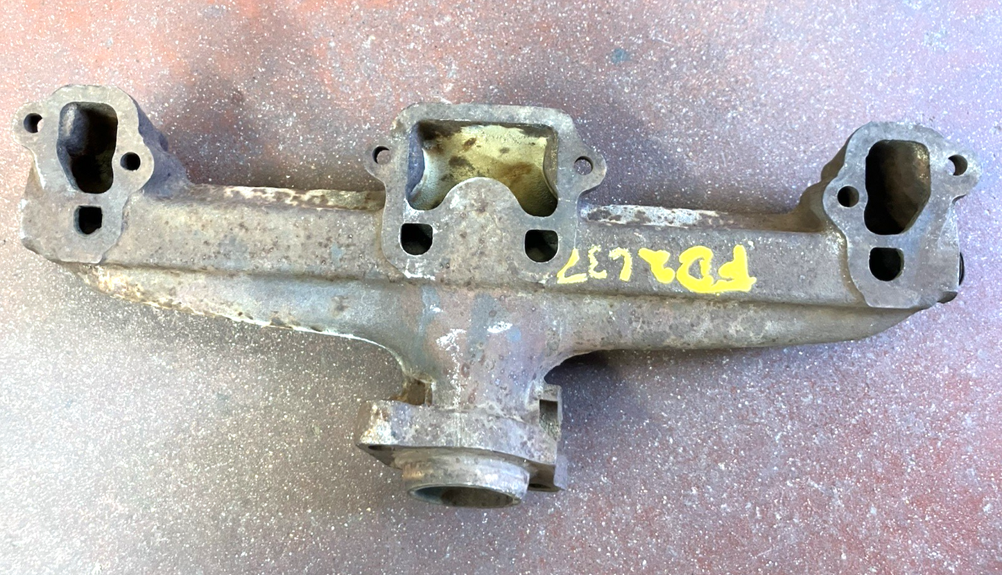 1977-87 Dodge 5.2 / 5.9 Left Hand Exhaust Manifold with AIR and OXY Sensor