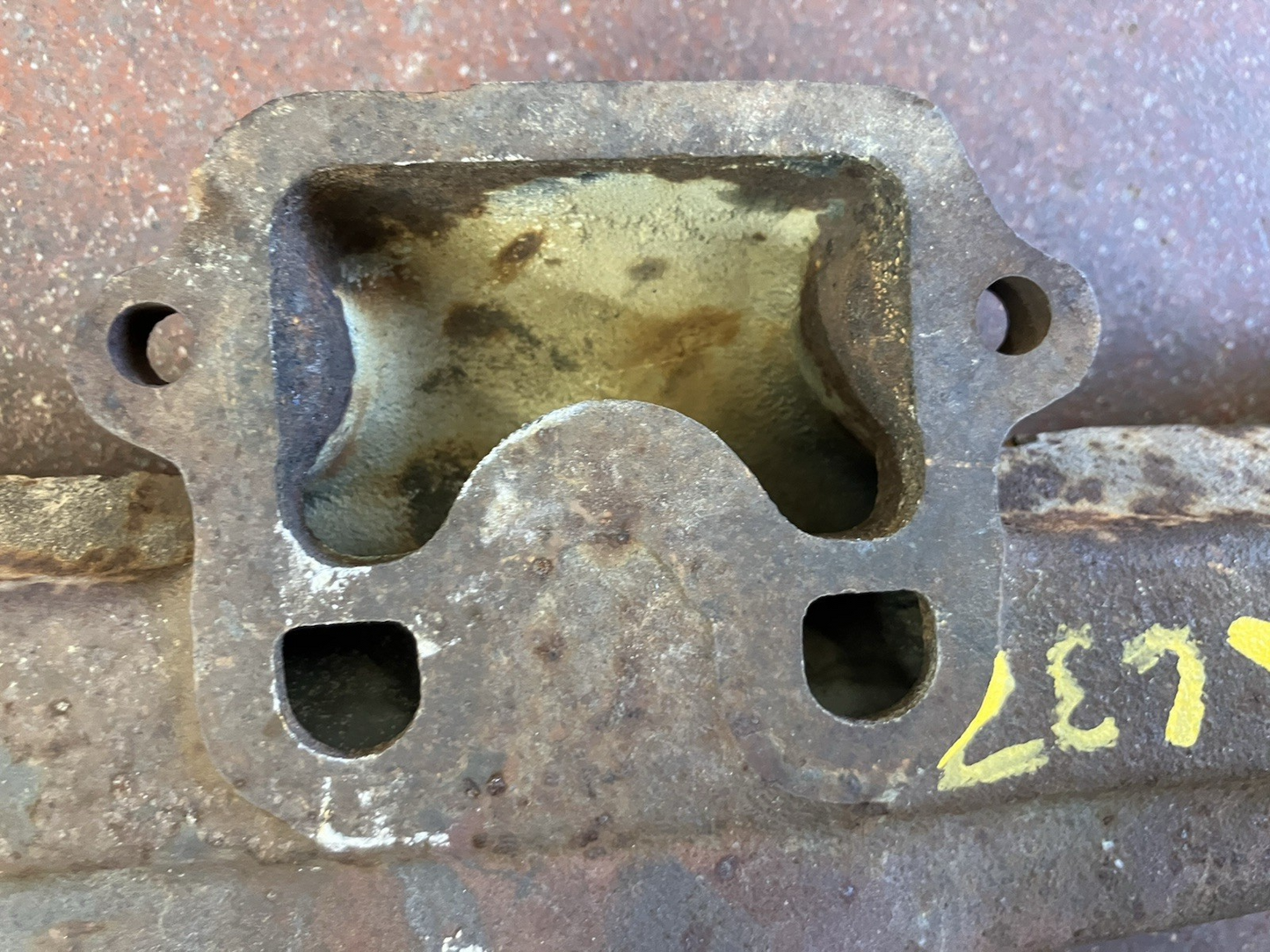 1977-87 Dodge 5.2 / 5.9 Left Hand Exhaust Manifold with AIR and OXY Sensor