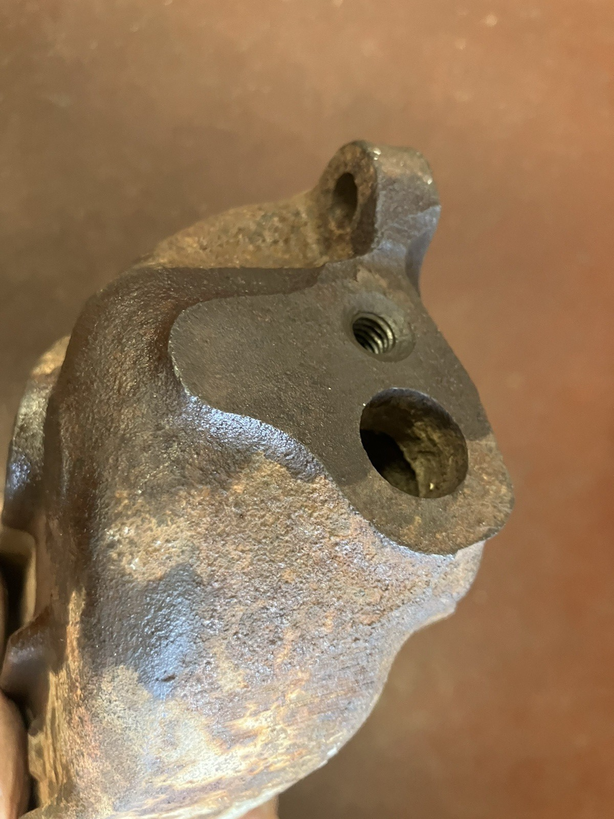 1977-87 Dodge 5.2 / 5.9 Left Hand Exhaust Manifold with AIR and OXY Sensor