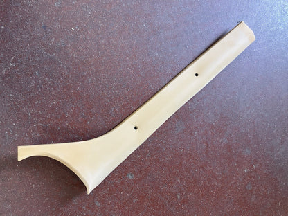 Tan LH A-Pillar Molding Fitting 1981-93 Dodge Pickups and Ramchargers