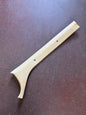 Tan RH A-Pillar Molding Fitting 1981-93 Dodge Pickups and Ramchargers