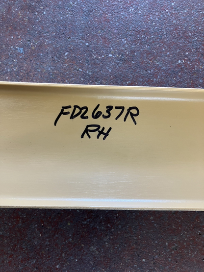 Tan RH A-Pillar Molding Fitting 1981-93 Dodge Pickups and Ramchargers
