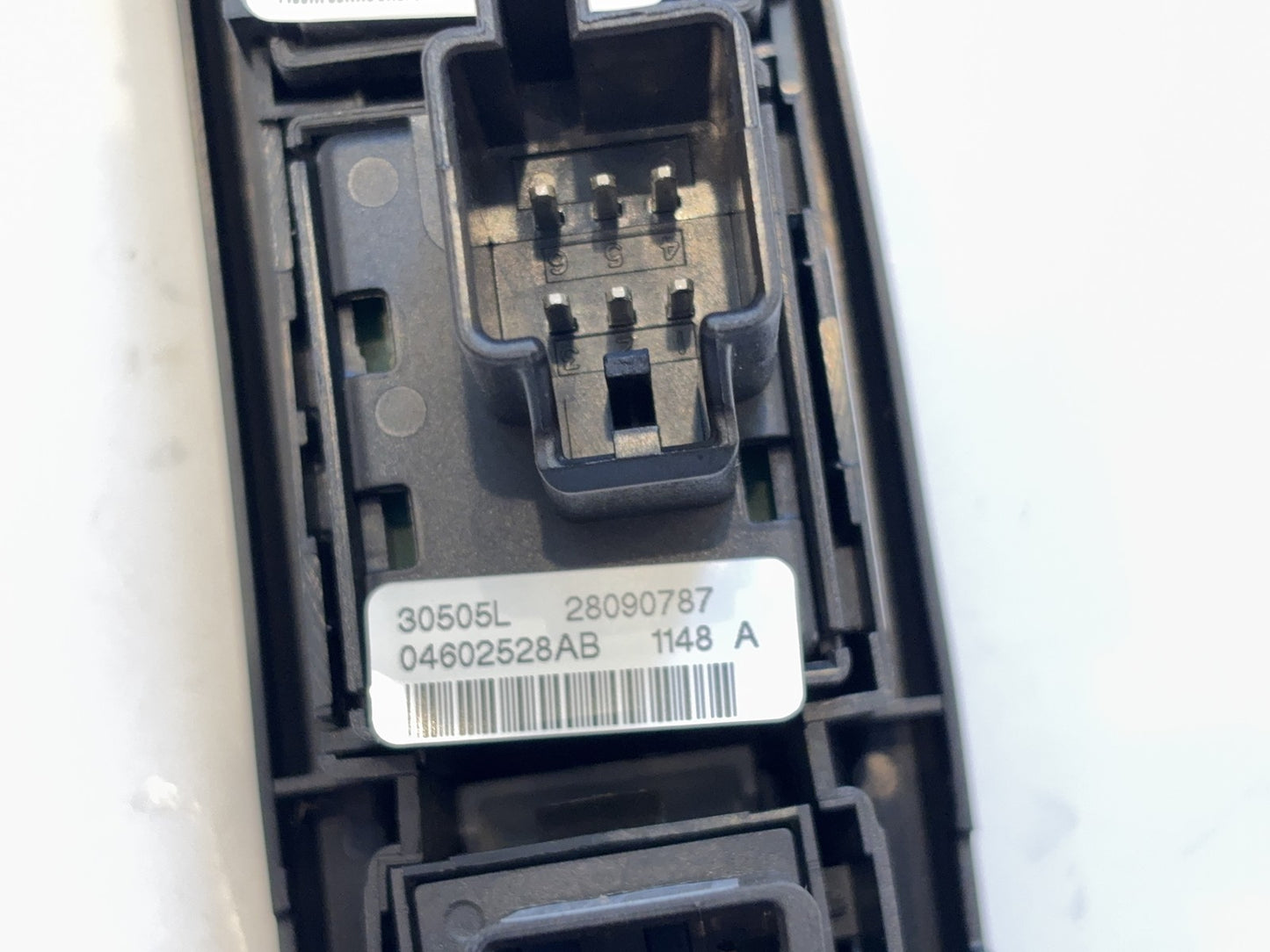 Dash Switches 06-09 Ram 2500 Heated Seats Tire Inflation Rear Window 1ES93DX9AB