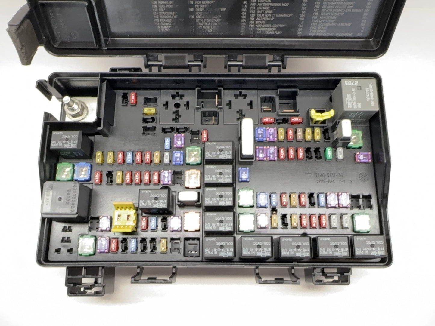 TIPM Fuse Box 2015 Ram 1500, 3.0 EcoDiesel Power Distribution Center 68243263AC