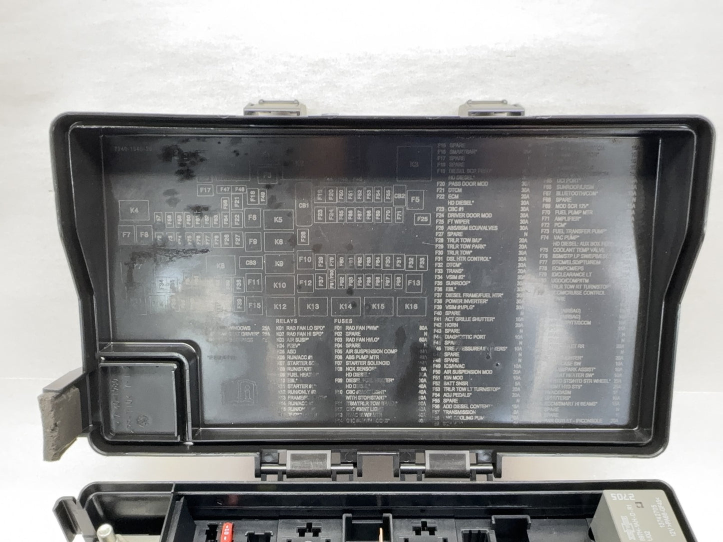 TIPM Fuse Box 2015 Ram 1500, 3.0 EcoDiesel Power Distribution Center 68243263AC