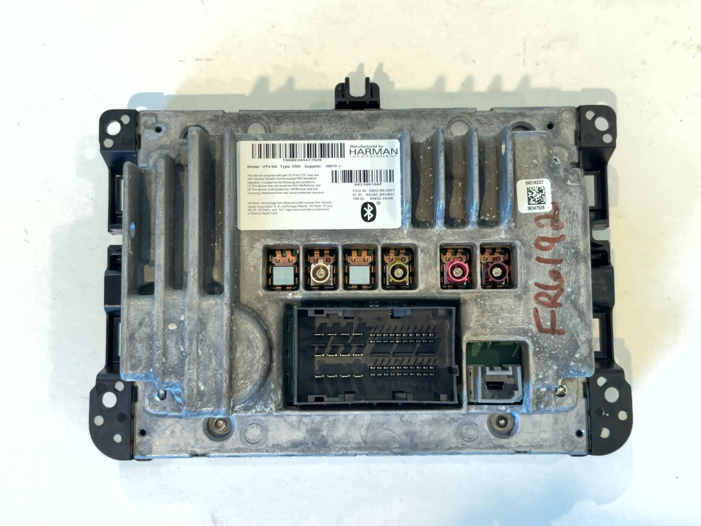UConnect Radio 8.4" VP4 3C Nav Display and Receiver 2016 Ram 1500 68238619AF