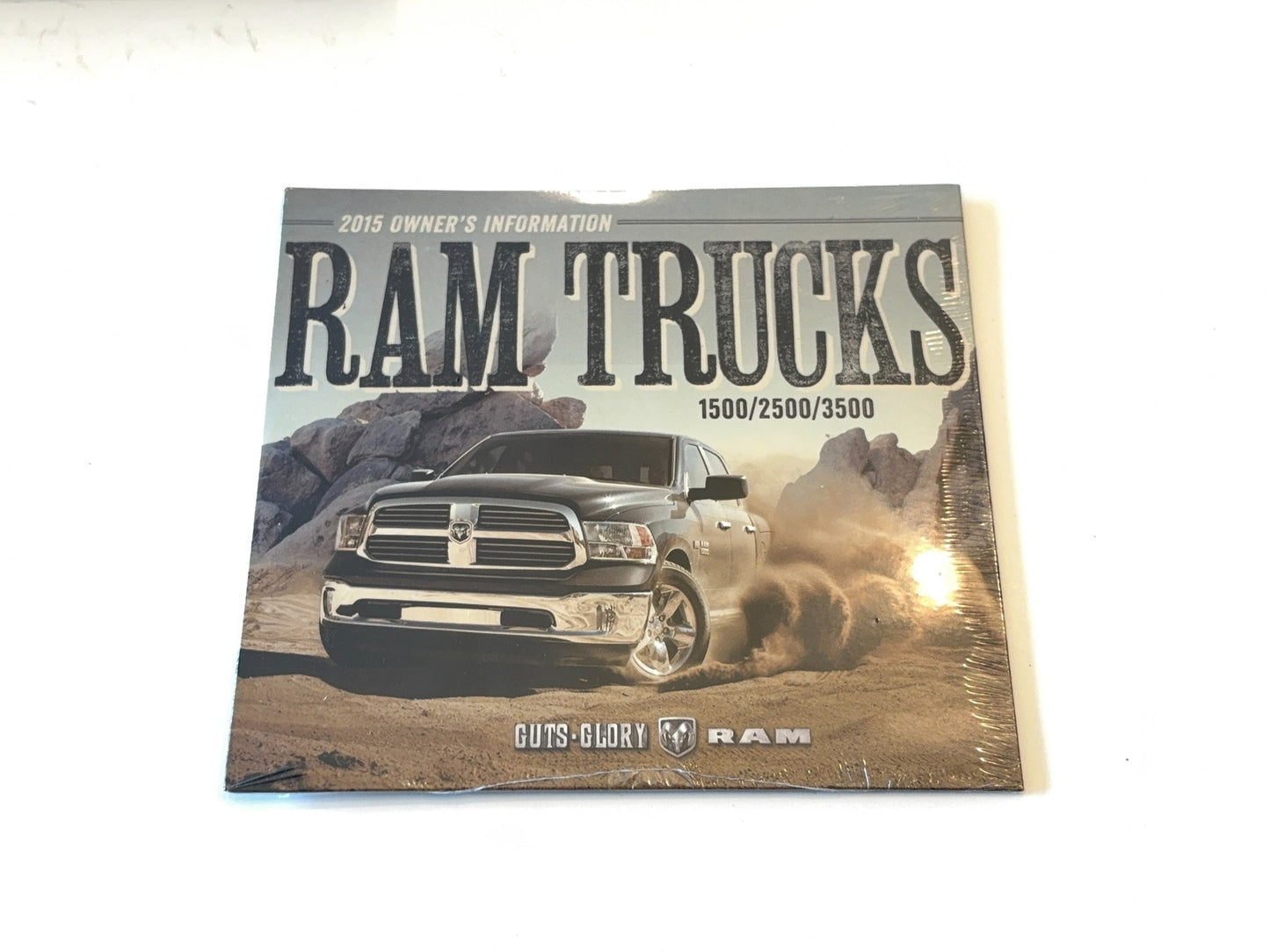 Owner's Manual 2015 Ram 1500 2500 3500, Gasoline and Diesel Engines Case and DVD