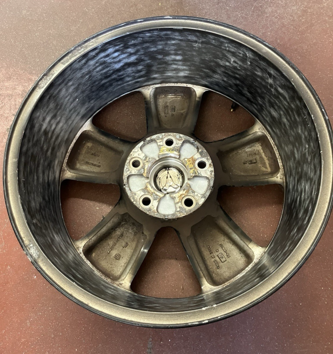 2013-18 Dodge Ram 1500 5 Spoke 20X8 Black Painted Aluminum Wheel.