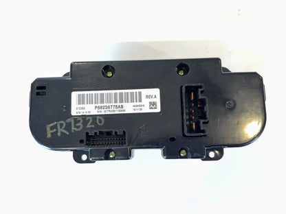 Climate Control, 2013-18 Ram 1500 2500 3500 w/ Rear Defrost Two Plug, 68236775AB