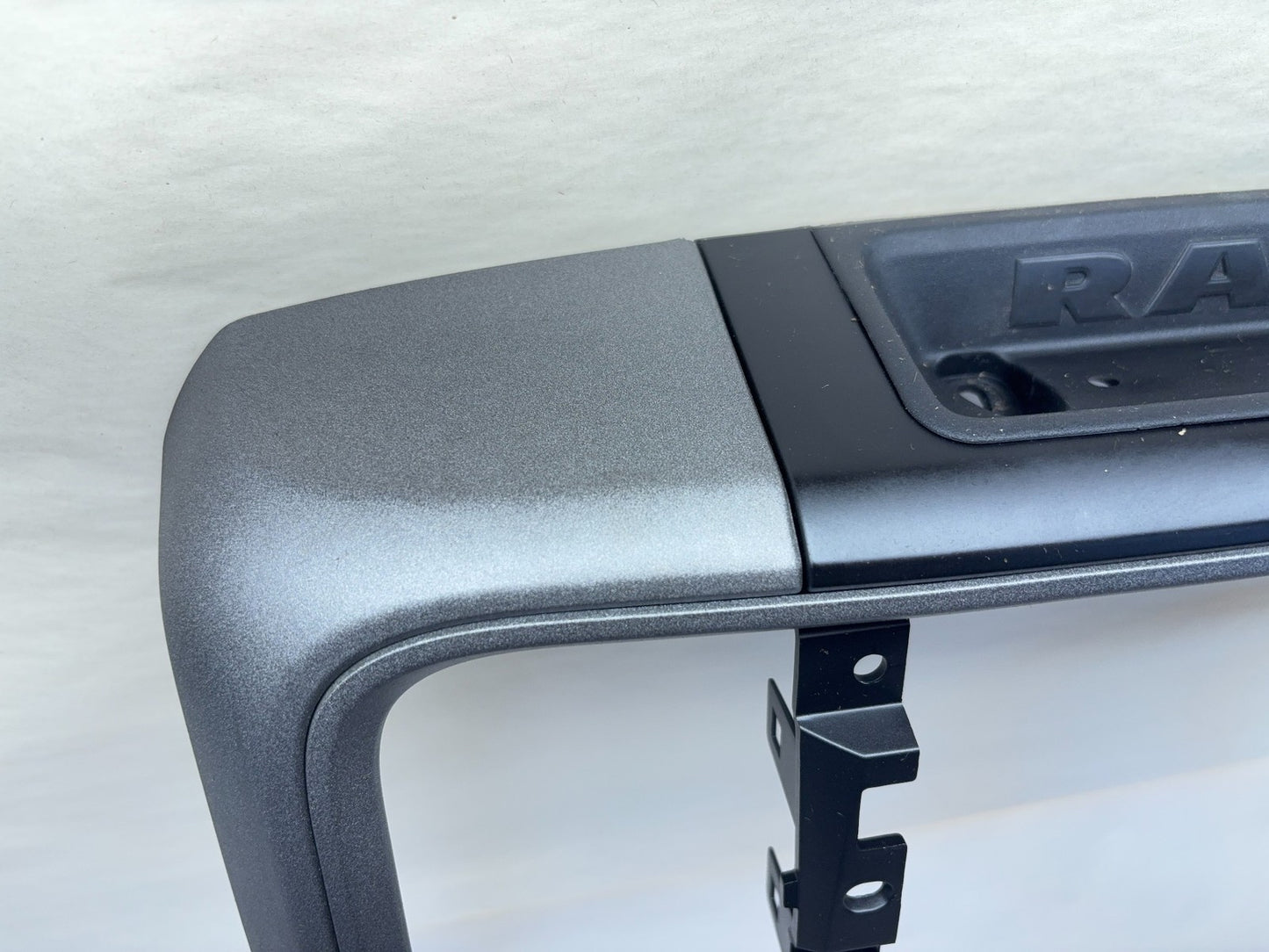 Radio Bezel 2013-18 Ram 1500 2500 3500 2019+ 1500 Classic Dark Gray Bench Seat