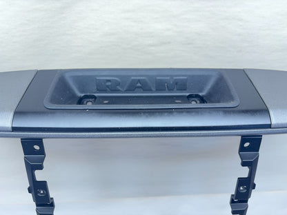Radio Bezel 2013-18 Ram 1500 2500 3500 2019+ 1500 Classic Dark Gray Bench Seat