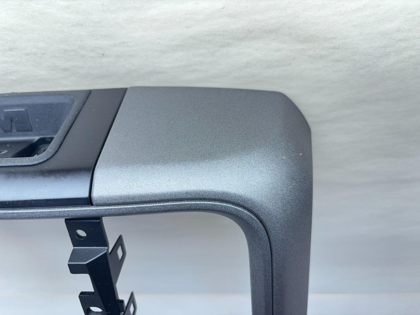 Radio Bezel 2013-18 Ram 1500 2500 3500 2019+ 1500 Classic Dark Gray Bench Seat