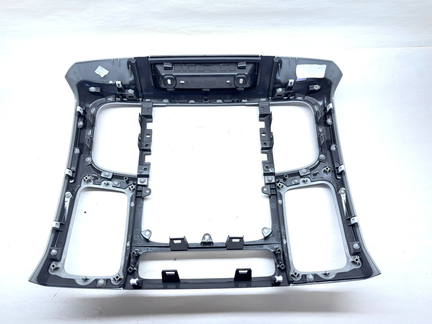 Radio Bezel 2013-18 Ram 1500 2500 3500 2019+ 1500 Classic Dark Gray Bench Seat