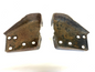 Front Bumper Brackets, 1986-1993 Dodge Pickup Without Step bumper