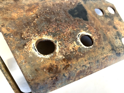 Front Bumper Brackets, 1986-1993 Dodge Pickup Without Step bumper