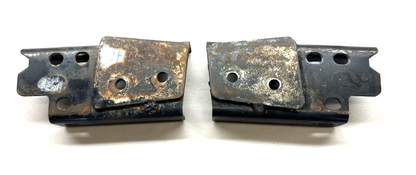 Front Bumper Bracket Impact Channels, 1991-1993 Dodge Diesel Rams