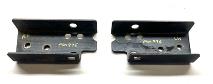 Front Bumper Bracket Impact Channels, 1991-1993 Dodge Diesel Rams