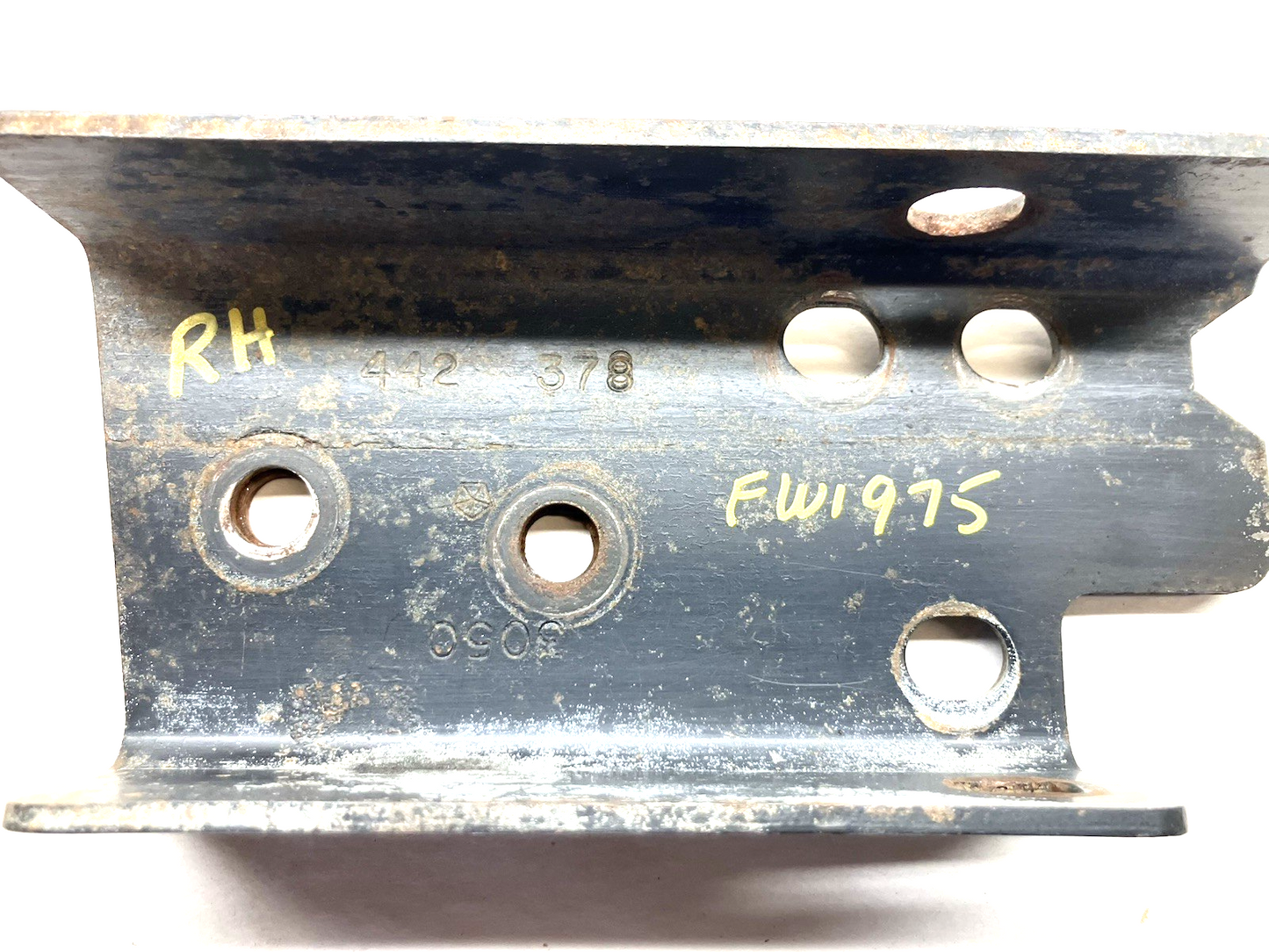 Front Bumper Bracket Impact Channels, 1991-1993 Dodge Diesel Rams