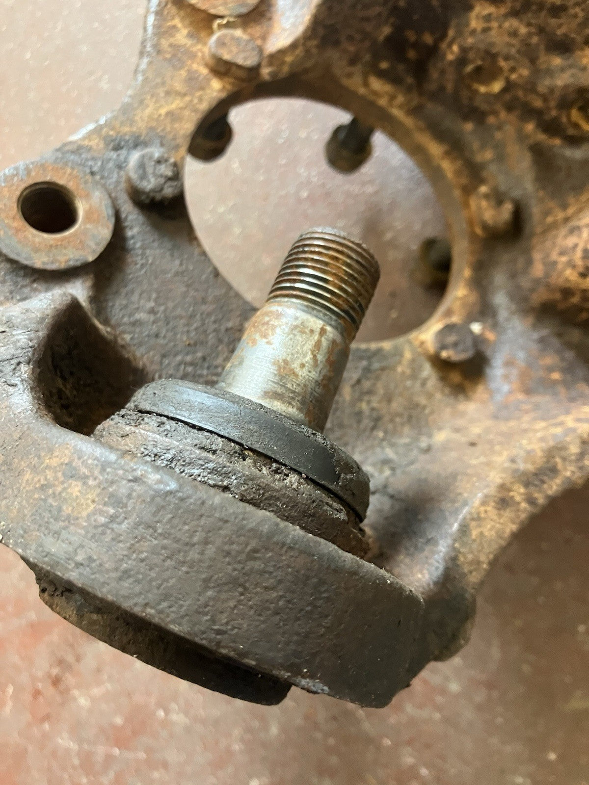 1982-1993 Dodge W150, Ramcharger, 4X4 Left-hand Knuckle. P/N 53009841