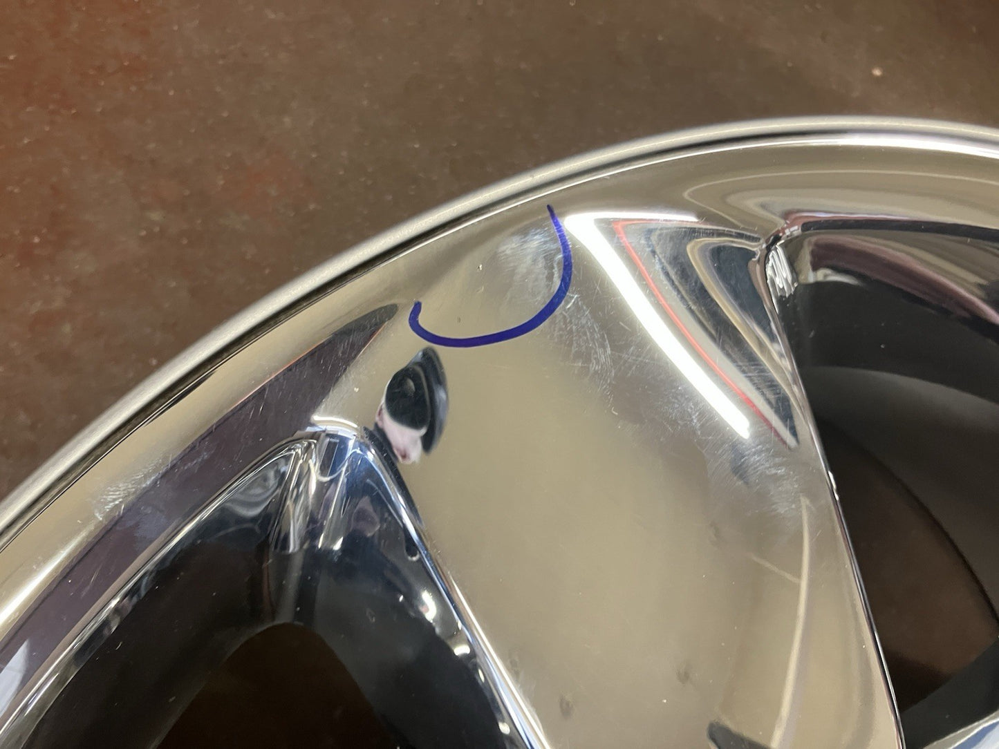 2013-24 Ram 1500 Classic (5 Lug) 5 Spoke 20X8 Chrome Clad Aluminum Wheel.