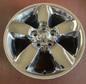 2013-24 Ram 1500 Classic (5 Lug) 5 Spoke 20X8 Chrome Clad Aluminum Wheel.