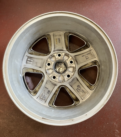 2013-24 Ram 1500 Classic (5 Lug) 5 Spoke 20X8 Chrome Clad Aluminum Wheel.