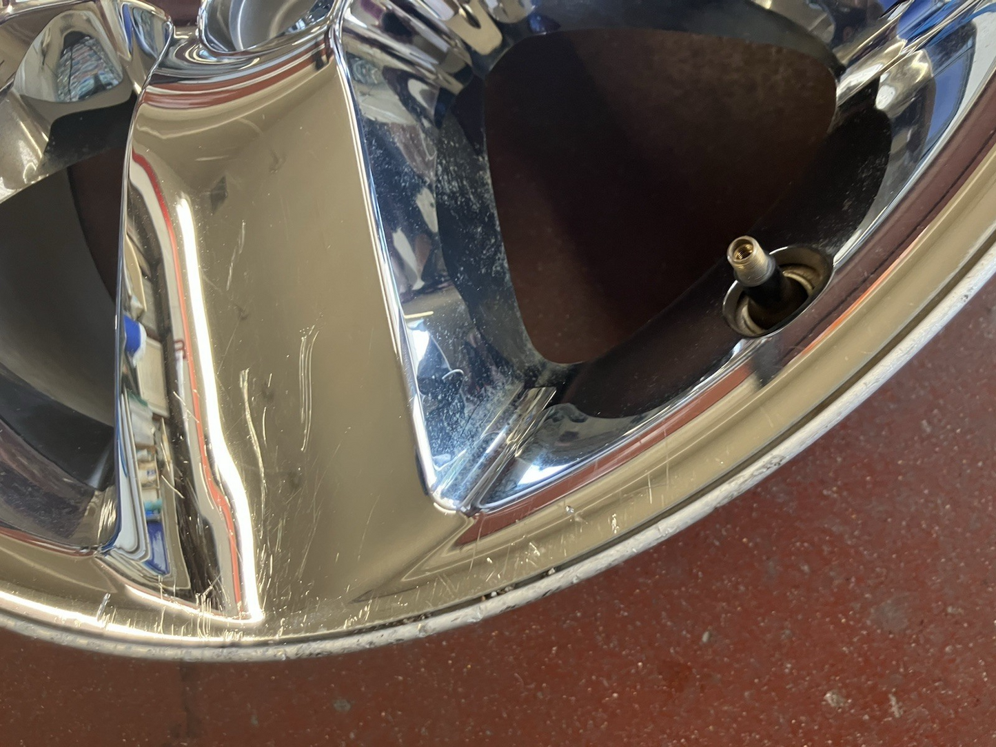 2013-24 Ram 1500 Classic (5 Lug) 5 Spoke 20X8 Chrome Clad Aluminum Wheel.