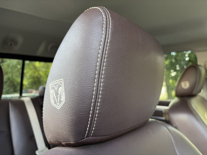 Brown Leather Seats 13-18 Ram 1500 2500 3500 Crew Cab Mossy Oak Mopar Katzkin