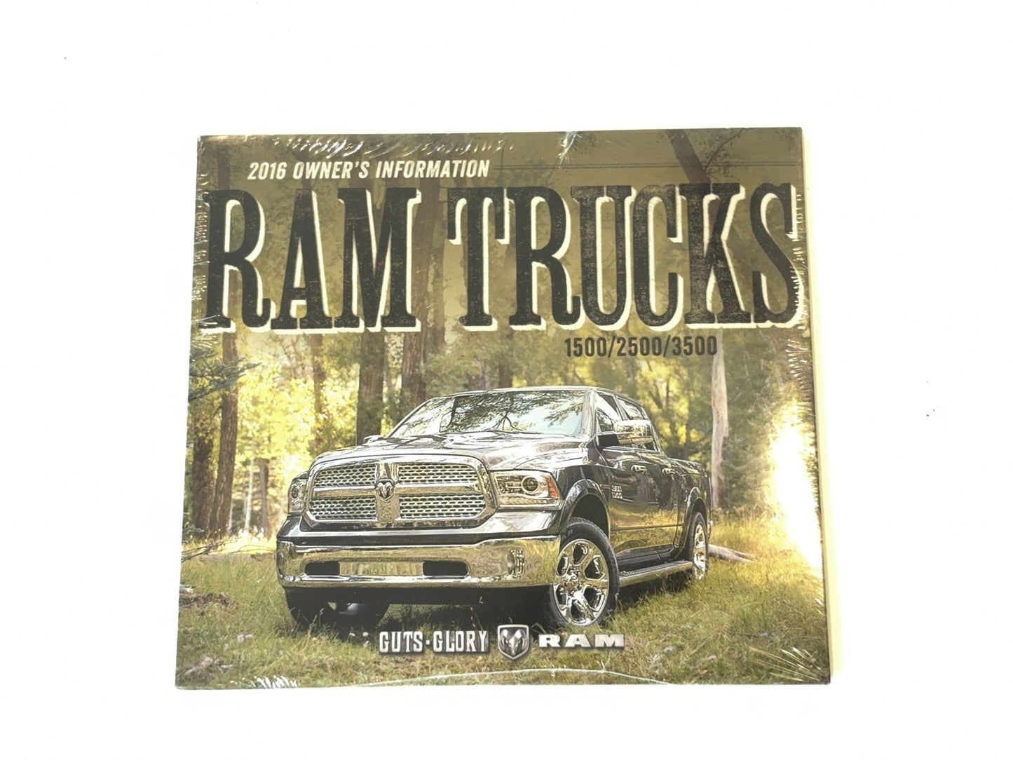 Owner's Manual 2016 Ram 1500 2500 3500 Gas and Diesel Engines Case DVD 1st Ed