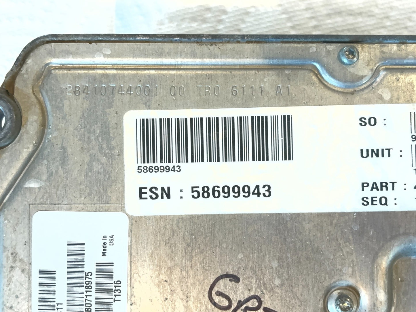 Engine Computer, ECM 2016-17 Ram 2500 3500 6.7L Cummins Diesel 4358811 CM2350B