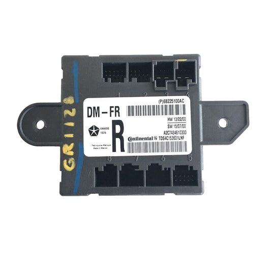 Right Passenger Door Module, 2014-2018 Ram 1500 68225100AC Manual Fold
