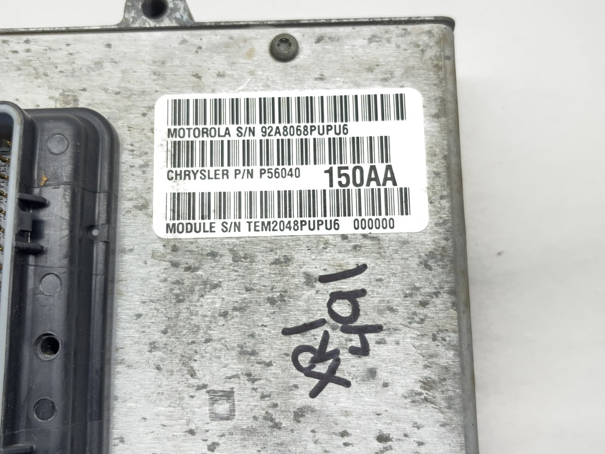 Engine Computer 1999 Ram 1500 5.9L Auto Trans 56040150AA WITHOUT Security Alarm