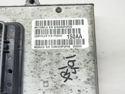 Engine Computer 1999 Ram 1500 5.9L Auto Trans 56040150AA WITHOUT Security Alarm