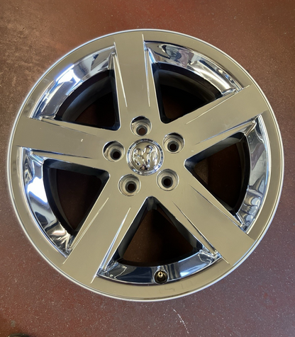 2009-24 Ram 1500 Classic 5-Lug 5 Spoke 20X9 Chrome Clad Aluminum Wheel
