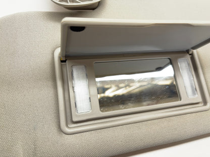 Lighted Sun Visor, 2013-2018 Ram 1500 2500 3500, Driver Side, LH, 1VF25BD1AD