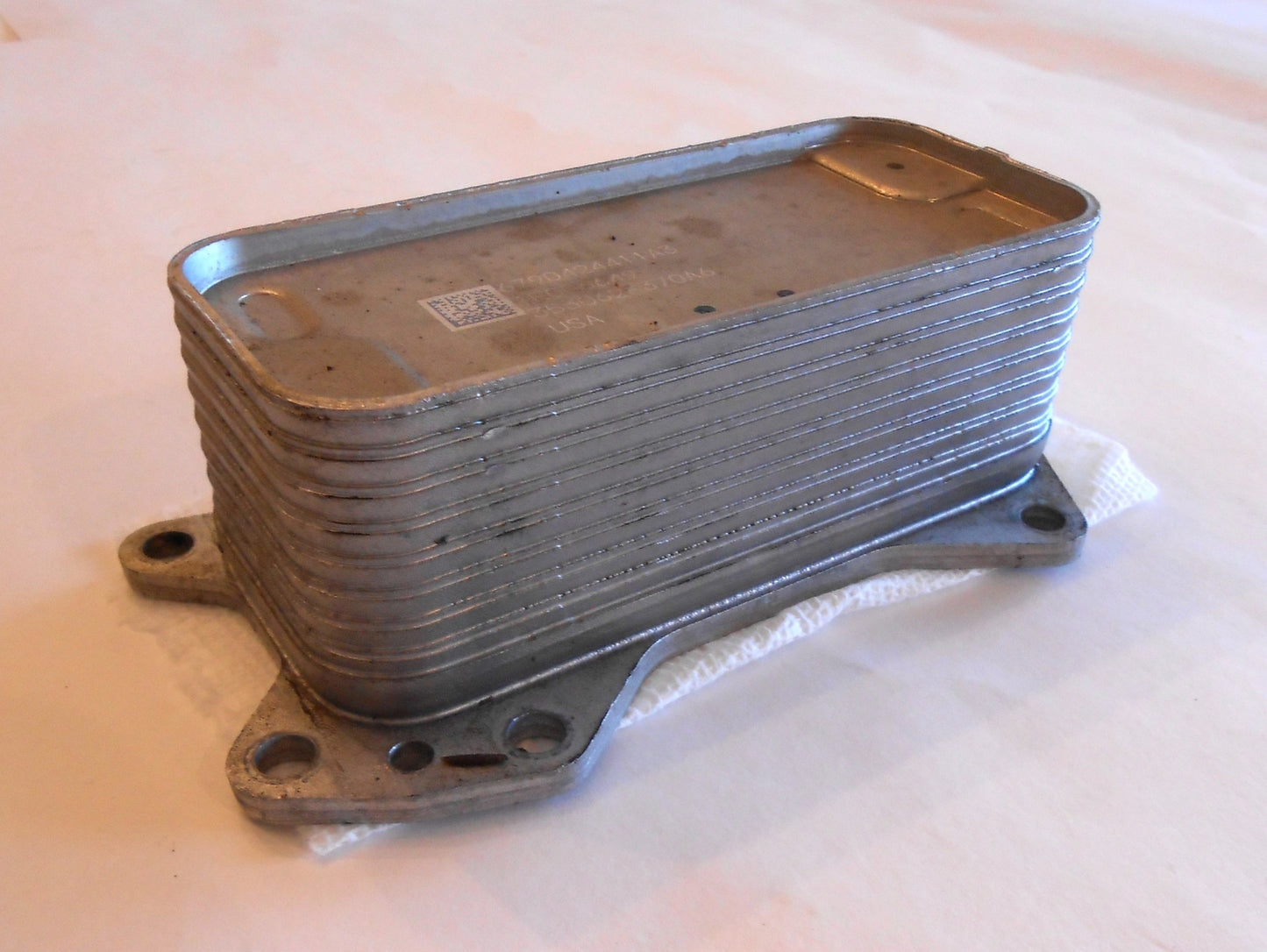 Engine Oil Heat Exchanger 2013-2018 Ram 1500 3.6L Pentastar, Used Mopar