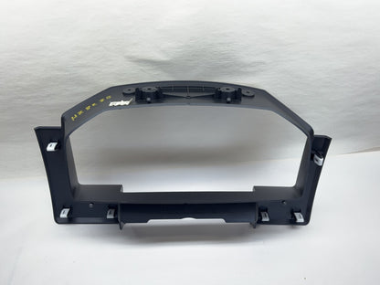 Instrument Cluster Bezel 2013-18 Dodge 1500 2500 3500 for Laramie or Sport Black