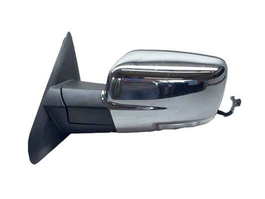 Driver Chrome Door Mirror 2014-18 Ram 1500 2500 Power Fold w/ Signal 68338375AB