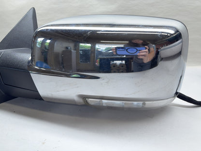 Driver Chrome Door Mirror 2014-18 Ram 1500 2500 Power Fold w/ Signal 68338375AB