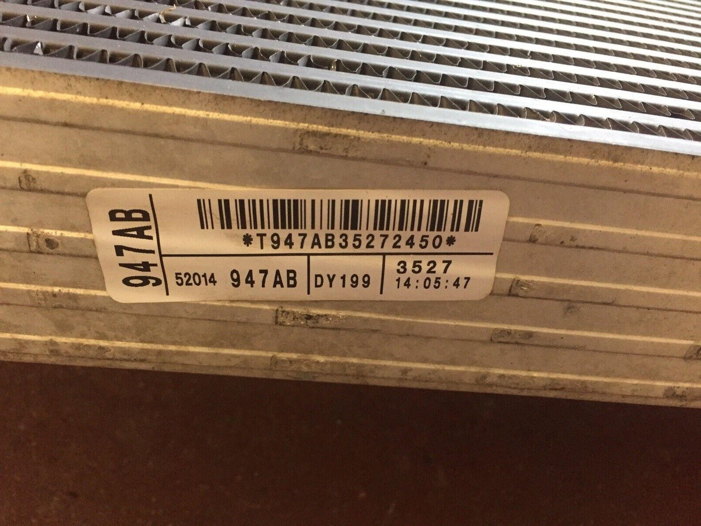 2014-2019 Ram 1500 Classic (Old Body, 5-Lug Wheel) Intercooler, 52014947AB, Used