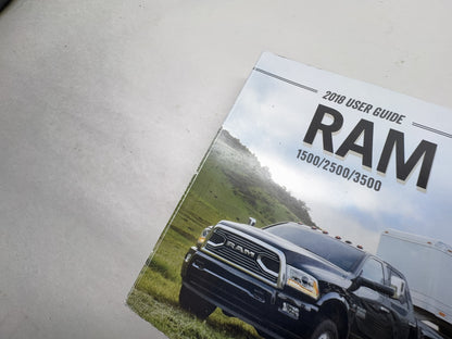 Owner's Manual 2018 Ram 1500 2500 3500 Gas and Diesel Engines Case 2nd Edition