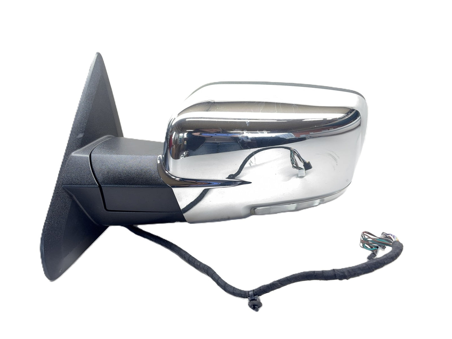 Driver Chrome Door Mirror 2014-18 Ram 1500 2500 Power Fold w/ Signal 68338375AA