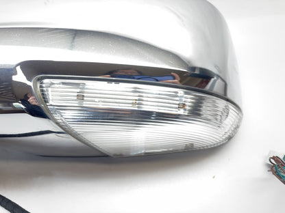 Driver Chrome Door Mirror 2014-18 Ram 1500 2500 Power Fold w/ Signal 68338375AA