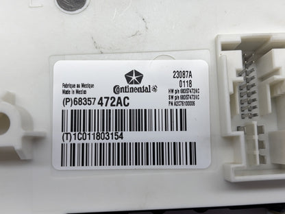 Body Control Module, BCM, 2017-2018 Ram 1500 2500 3500 19-20 Classic 68357472AC
