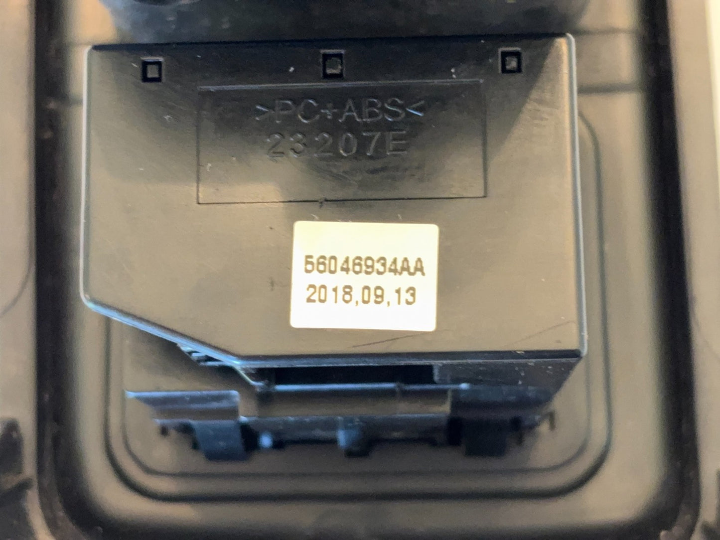 2017-2018 Ram 1500 2500 3500 Dash Power Inverter, 56046934AA, 1WP34DX9AA