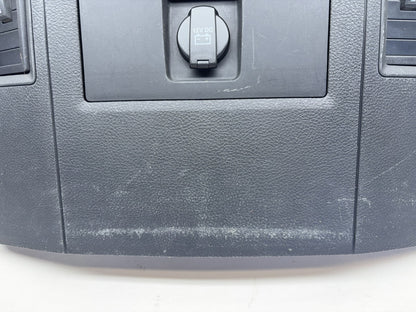 Center Console Rear End Trim Cap w Heated Seats 2013-18 Ram 1500 2500 3500 Black