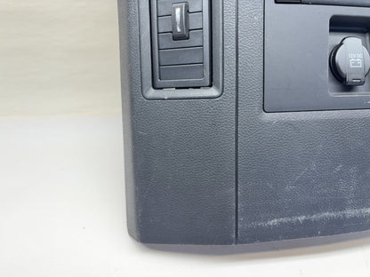 Center Console Rear End Trim Cap w Heated Seats 2013-18 Ram 1500 2500 3500 Black