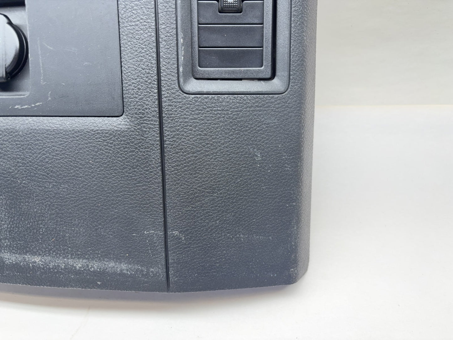 Center Console Rear End Trim Cap w Heated Seats 2013-18 Ram 1500 2500 3500 Black